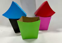 Pochocleras Lisas Cartón Colores