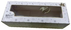 Cajas Con Visor Felices Fiestas Budín