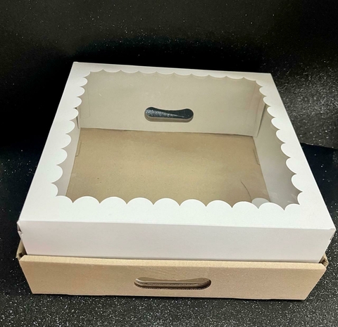 Caja Con Visor 30x30 x12 alto