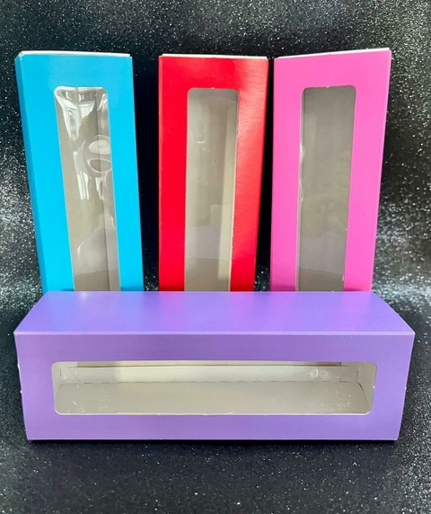 Caja Con Visor 6x6 x 18 alto