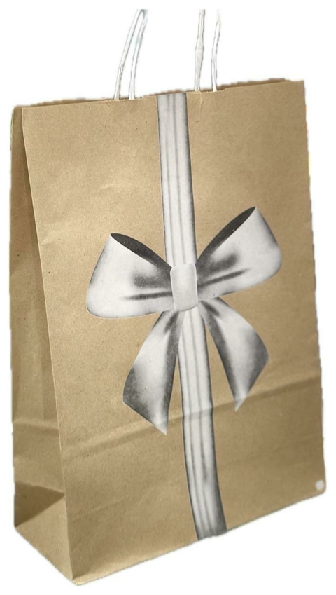 Bolsa Navideña Moño 30x40