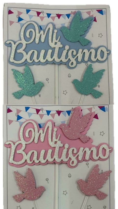 Deco Toppers Mi Bautismo