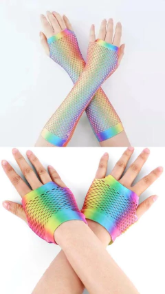 Guantes Red Multicolor