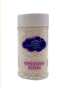 Perlas Comestibles Blancas x100gr - comprar online