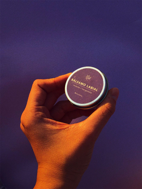 Bálsamo Labial de Lavanda + Bergamota