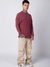 Buzo Over Trout Bordo - comprar online