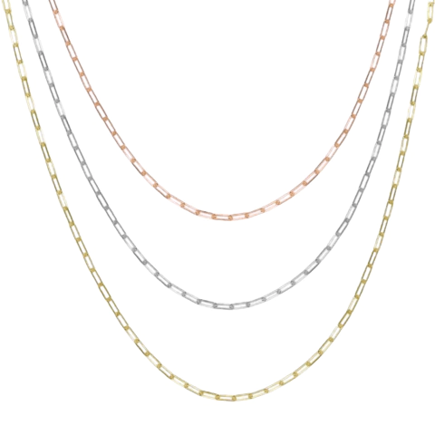 Cadena mini link 75cm.