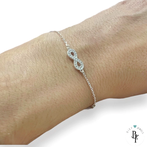 Pulsera Infinito Cubics