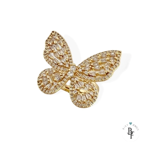 Anillo Mariposa Ajustable D