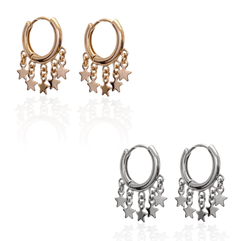 Aros estrellitas