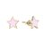 Aros enamel star (1/2 par) - comprar online