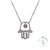 Collar Shinny hamsa - comprar online
