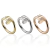 Anillo Clou cubics