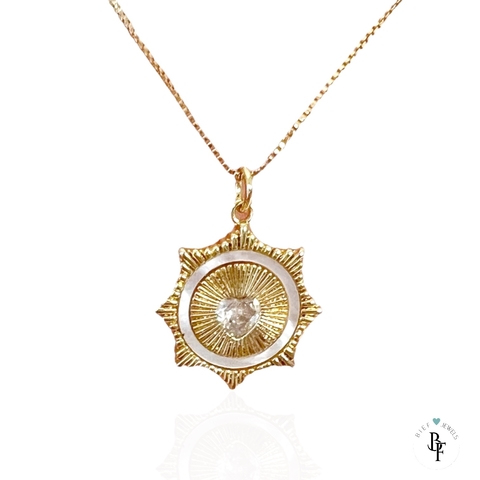 Cadena Medalla Heart