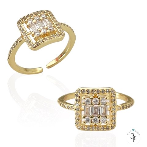 Anillo Mini Square