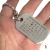 Llavero personalizado acero rectangular - comprar online