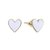 Aros enamel heart (1/2 par) - BIEF JEWELS