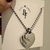 Collar 3 Corazones Grabados - comprar online