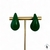 Aros Tear Drop Color - tienda online