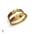 Pulsera Birkin Dorada 17cm. - BIEF JEWELS