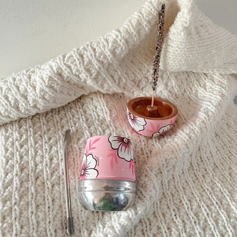 MATE MAUI ROSA PERITA ALUMINIO