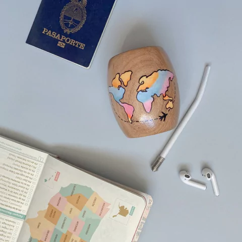 MATE MAPAMUNDI COLORES - POR ENCARGUE