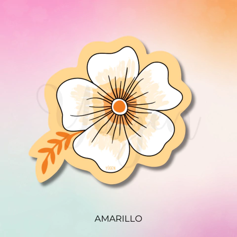 STICKER HAWAII AMARILLO