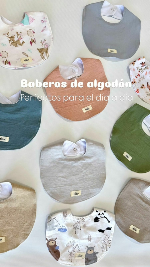 Babero circular algodón - comprar online