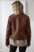 CAMPERA EDNA CIERRE CARAMEL (O140)