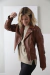 CAMPERA EDNA CIERRE CARAMEL (O140) - Investidas | Venta Online 