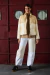 CAMPERA BICOLOR BEIGE (O611)