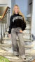 WIDE CUFFED GREY (25057) - tienda online