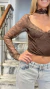 CORSET ENCAJE TIRAS (1123) - comprar online