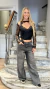 CORSET ENCAJE TIRAS (1123) - tienda online