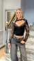 CORSET ENCAJE TIRAS (1123) - comprar online