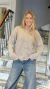 SACO BOTON DORADO C/LENTEJUELAS (LILO60137) - tienda online