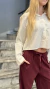 CAMISA ZARA CROP (1043) - tienda online
