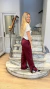 PANTALÓN ROMA TAJO (E221NEW) - tienda online