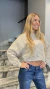 BUZO CROP RAYADO (1041) - Investidas | Venta Online 