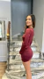 VESTIDO NUDO FRUNCES (9733) - comprar online