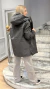 TRENCH IMPERMEABLE BLACK (CA41) - tienda online
