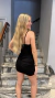 VESTIDO GLITTER TORZADA (486-G) - tienda online