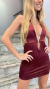 VESTIDO APLIQUE V MARILYN (9714) - comprar online