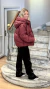 CAMPERA BLOSSOM BORDO (O606)