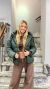 CAMPERA BLOSSOM VERDE (O606) - comprar online