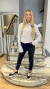 Imagen de CAMISA MINERVA RAYAS CROP (7606)