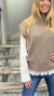 CHALECO 1/2 POLERA MORLEY (LNFT10) - tienda online