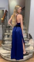 Imagen de VESTIDO LARGO SATEN V (25-127)