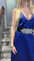 VESTIDO LARGO SATEN V (25-127)