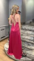 VESTIDO LARGO SATEN V (25-127)